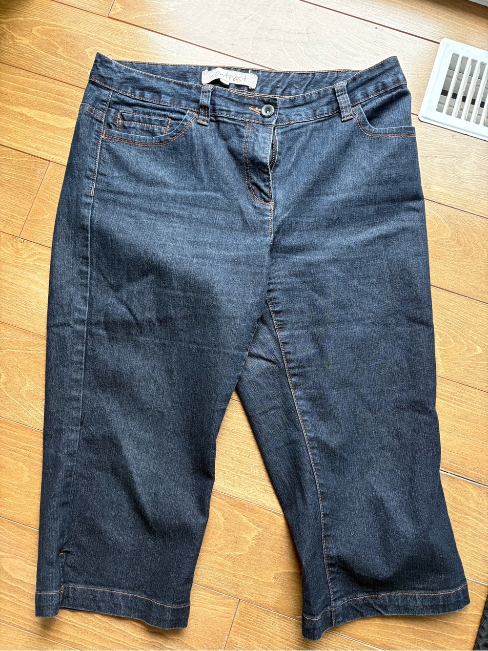 Contrast Jean capris